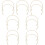 14Pcs Weatherproof Rubber Downspout Caps to Prevent Sharp Gutter Cuts 9