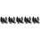150Pcs Black Plastic Planter Hole Mesh Pads for Flowerpot Drainage 10