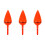 3Pcs Multi-Use Plastic Fishing Bobbers Lighted Night Floats for Gear 5