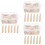 150Pcs Solid Wood Pocket Hole Plugs Beige for Woodworking Accessories 8