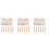 150Pcs Solid Wood Pocket Hole Plugs Beige for Woodworking Accessories 6