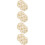 8Pcs Nonslip Decorative Cup Mats Cork White Pottery for Dining Table 10