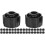 60Pcs Black Syringe Tip Caps Durable PP End Caps for Use 3