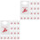 200Pcs Assorted Color Lobster Bibs Bibs for Elderly 3