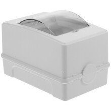 3Pcs Weatherproof Small Breaker Box White Electrical Distribution Box