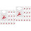 200Pcs Assorted Color Lobster Bibs Bibs for Elderly 4