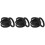 15St Microfoon Bescherming Ringen Zwart Mic Anti-Rolling Accessoires 6