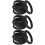 15St Microfoon Bescherming Ringen Zwart Mic Anti-Rolling Accessoires 10