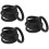 15St Microfoon Bescherming Ringen Zwart Mic Anti-Rolling Accessoires 9