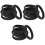 15St Microfoon Bescherming Ringen Zwart Mic Anti-Rolling Accessoires 5