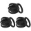 15St Microfoon Bescherming Ringen Zwart Mic Anti-Rolling Accessoires 4