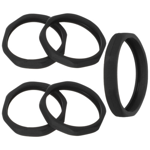15St Microfoon Bescherming Ringen Zwart Mic Anti-Rolling Accessoires 2