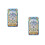 2Pcs Plastic Arabic Learning Pad for Kids Blue Electronic Learning Toy 3