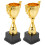 4Pcs Ceremony Trophy Prop for Students Creative Plastic Award 2
