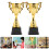 4Pcs Ceremony Trophy Prop for Students Creative Plastic Award 10