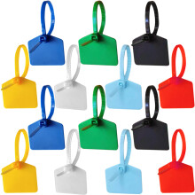 480St Kleurrijke Nylon Kabelbinders Met Label, Praktisch Voor Kabels