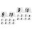 20Pcs Acrylic Table Number Signs Double-Sided Reusable Assorted Colors 6