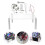 2Sets Compact Open Frame Pc Case Aluminum Acrylic DIY Gaming Bracket 11