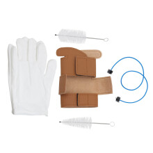 2Sets Trompet Reinigingsset Met Beschermhoes En Borstels Mixkleur