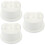 3St Wit Cake Dummy Foam Model Herbruikbaar Lichtgewicht Decoratie Tool 7