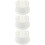 3St Wit Cake Dummy Foam Model Herbruikbaar Lichtgewicht Decoratie Tool 8