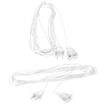 8St Heldere PVC Verlengdraad Voor Lampen Transparant