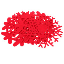 12St Duurzame Snowflake Onderzetters Voor Kerstfeest Thuis