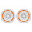 2X ZigBee NEO 90DB Sound and Light Sensor Tuya  Life Built-In Siren Alarm Sensor 1
