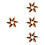4St Halloween Clown Kattenhalsband Polyester Elastisch Multikleuren 7