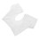 4St Wasbare Polyester Onderarm Zweetpads Wit Warm En Comfortabel 3