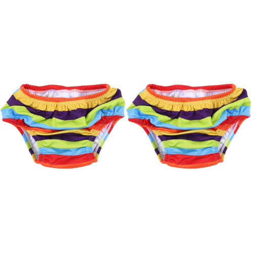 2St Baby Zwemluier Herbruikbaar Polyester Jongens En 2