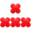 4St Tpr Reactiebal Rood Agility Slick Voor Keeper Training 4