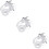 3St LED Selfie Ringlamp Wit Met Dimbare Make-Up En Videolicht 8