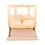 1Stk Holz Mal- Und Display- , Tischstaffelei Mit Stauraum 1