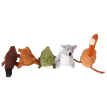 15St Vingerspeelpoppen Set Koala Kangaroo Voor Kinderen Multi
