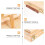 1Stk Holz Mal- Und Display- , Tischstaffelei Mit Stauraum 4