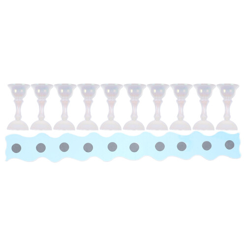 5Ensembles Support Ongles Magnétique Gris Pour Pratique