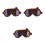 3Pièces Lunettes Pour Multicolores Ajustable 4