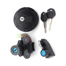 Motorcycle Ignition Key Fuel Gas Cap Lock Kit for KLX KL 250 KMX125 KMX250 KLR250 KLR650 KLX250