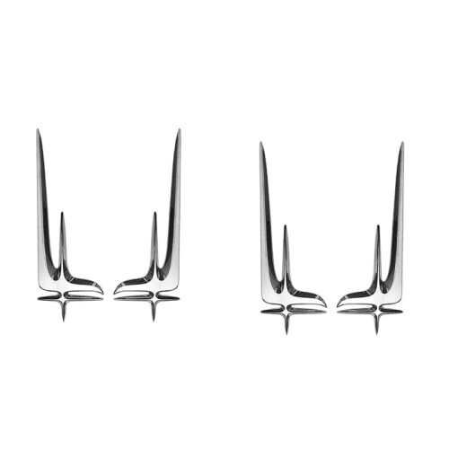 4Pcs Suitable for - C260L E300L C200L Tail Plate Side Car Sticker Accessories Special Type