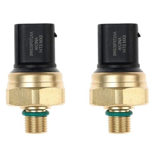 2X 8W839F972AA Oliedruksensor Brandstofdruksensor Brandstofraildruksensor voor  8W83-9F972-AA