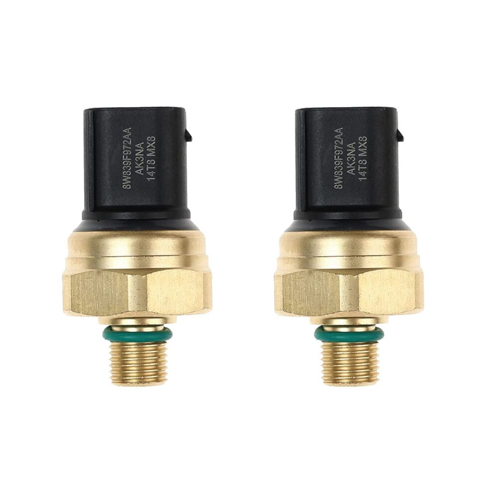 2X 8W839f972aa Oil Pressure Sensor Fuel Pressure Sensor Fuel Rail Pressure Sensor For 8W83-9F972-Aa 4713710872459