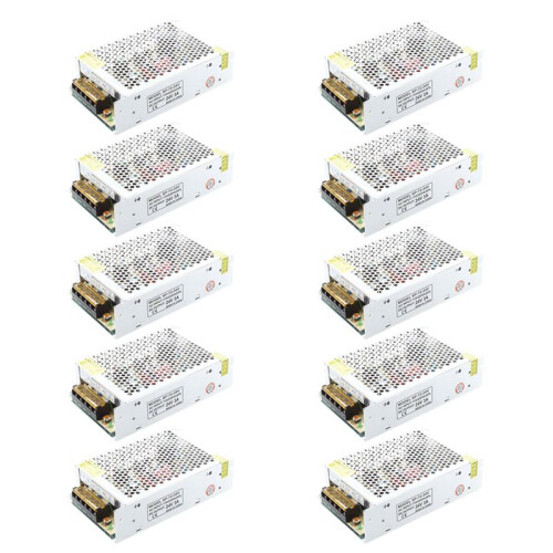 10X AC 110/220V 24VDC 3A 72W Voedingstransformator voor Flexibele LED-Striplamp