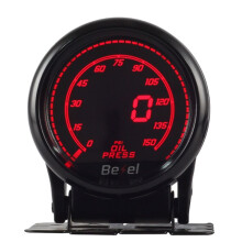 Manomètre de Pression D'Huile de 52 mm pour Voiture, Pression D'Huile en Psi