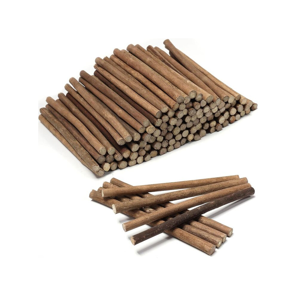 120Pcs Sticks, 6 Inch Long Wood Sticks For Crafts, Twigs Sticks Wood Logs For Decoration, Diy Crafts Photo Props 6031470089503