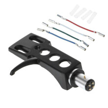 Phono Turntable Headshell Mount Phono Cartridge Phonograph Holder Stylus Lead Wire for LP Disc Record Player