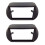2X for  Fiorino  Nemo  Bipper 2Din Audio Panel DVD Navigation Panel Frame 1