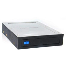 Baie de Disquette Interne III 6 Gbit/S Sans Plateau de 2,5 à 3,5 Pouces Rack Mobile pour Fond de Panier de Disque Dur SSD HDD de 2,5 Pouces