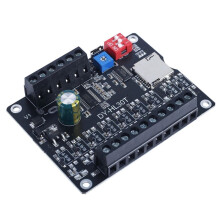 30 W MP3-Sprachwiedergabemodul DY-L30T 9 Trigger-Musik-Player-Leistungsverstärkerplatine TF-Karte 32 G Max. WAV 12 V 24 V MP3 A