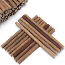 120Pcs  Sticks, 6 Inch Long Wood Sticks for Crafts, Twigs Sticks Wood Logs for Decoration, DIY Crafts Photo Props